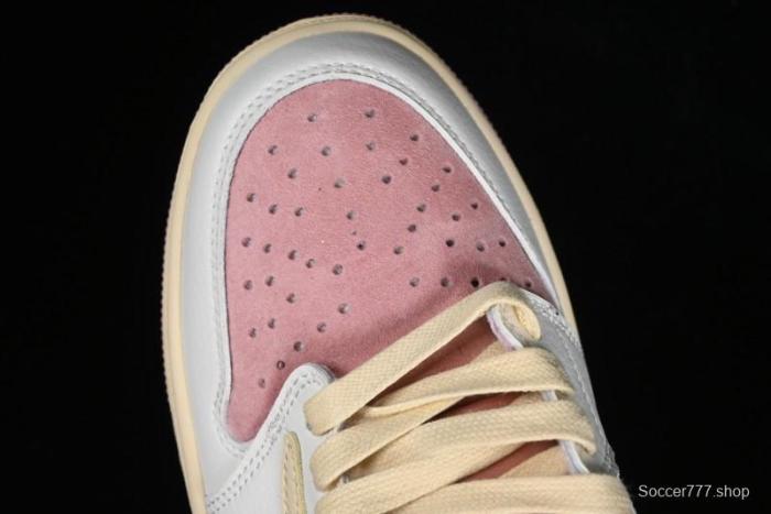 Nike Travis Scott x Air Jordan 1 Low OG AJ1 Reverse Swoosh Sneakers - DM7866-600 1