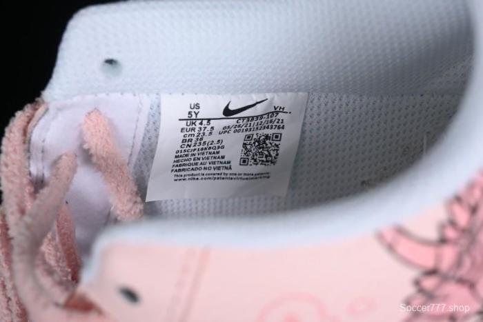 Nike Air Force 1 '07 Low Steam Puppet CNY Year of the Dragon Limited Edition Long Long Stack Socks Cute Style Low-Top Casual Sneakers - CT3839-107 1