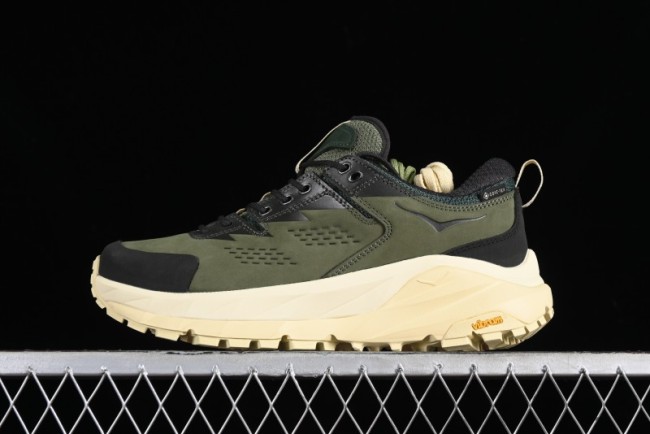 HOKA ONE ONE Tor Ultra Low Round Toe Cushioned Durable Low-Cut Hiking Shoes - 1155730 CVF 1