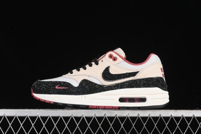 Nike Air Max 1 Retro Running Shoes with Half-Sole Air Cushion - FD5743-200