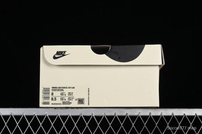 Nike Air Force 1 '07 Low Classic Military Green Mini Swoosh Starry Sky Casual Sneakers - MJ0319-022 1