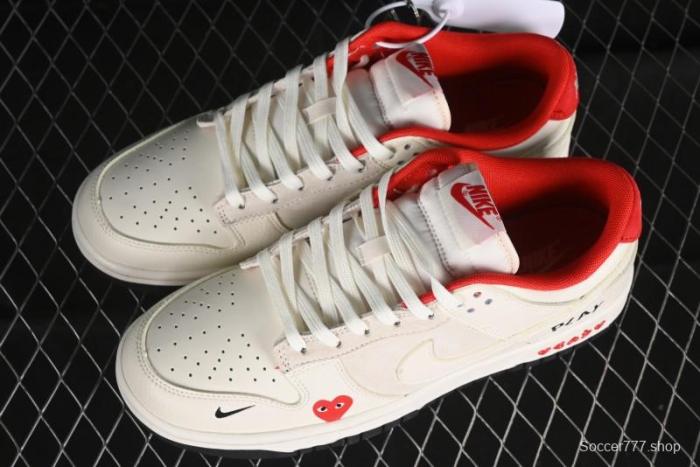 Nike SB Dunk Low Comme des Garcons Anniversary Custom Low-Top Casual Skate Shoes - KK1688-081