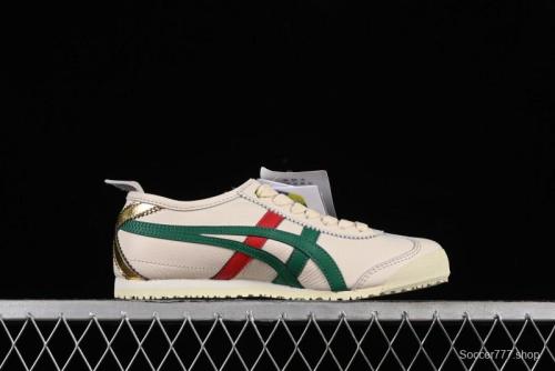 Onitsuka Tiger Mexico 66 Low-Top Leather Sneakers for Casual Running - 1183B511-200 1