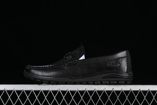 ECCO Soft Moc Series Loafers Men's British Slip-On Driving Shoes - 65707001001 1