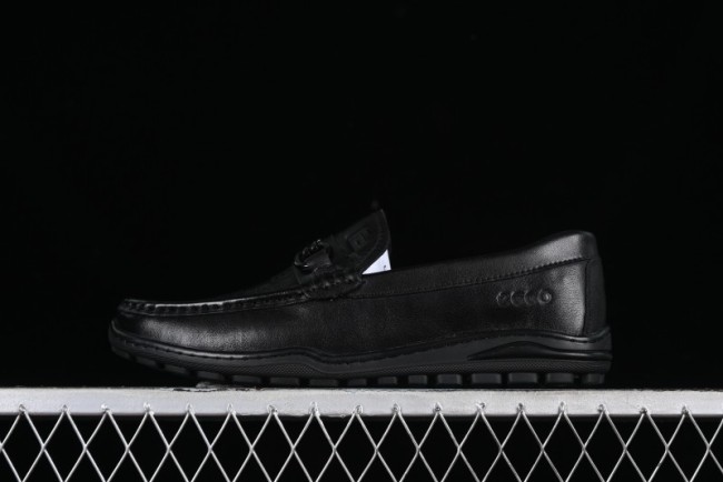 ECCO Soft Moc Series Loafers Men's British Slip-On Driving Shoes - 65707001001 1