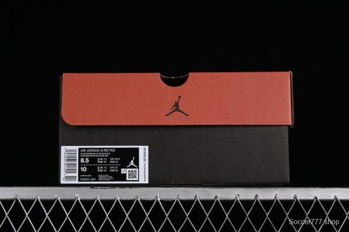 Nike Air Jordan 12 Retro Basketball Shoes with High-Quality Carbon Plate - FD9101-007 1