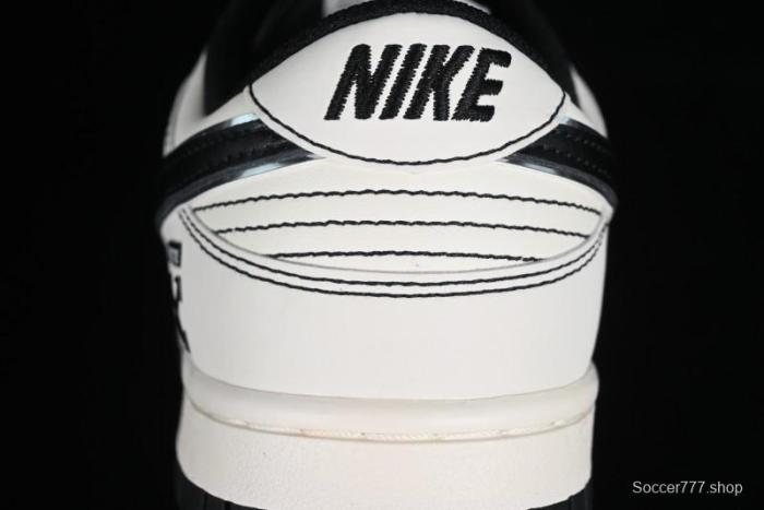 Nike SB Dunk Low OFF-WHITE Collaboration - Anniversary Edition Customized Low-Top Casual Skate Shoes - DJ2024-003 1