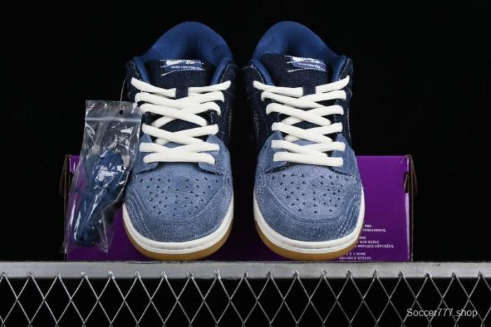 Nike SB Dunk Low Pro Premium  Denim Gum  Low-Top Casual Skate Shoes - CV0316-400