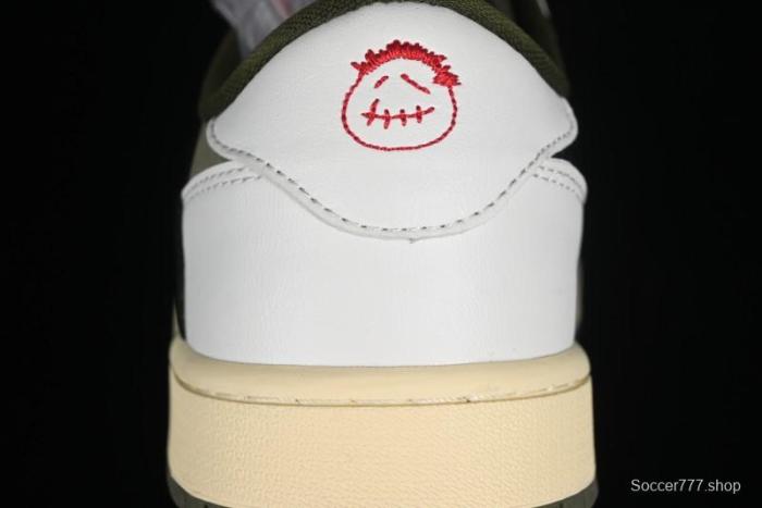 Nike Travis Scott x Air Jordan 1 Low OG Retro Sneakers DM7866-200 1