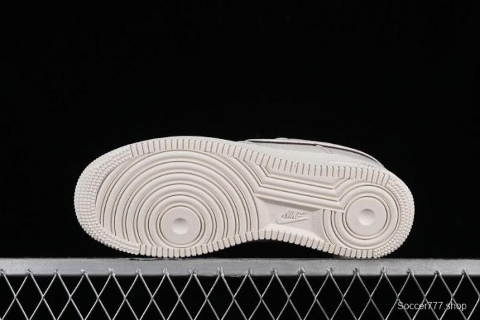 Nike Air Force 1 '07 Low Classic Burgundy Mini Swoosh Starry Sky Low-Top Casual Sneakers - MJ0319-025 1