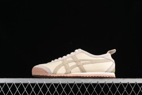 Onitsuka Tiger Mexico 66 Low-Top Leather Running Shoes - 1183C076-101