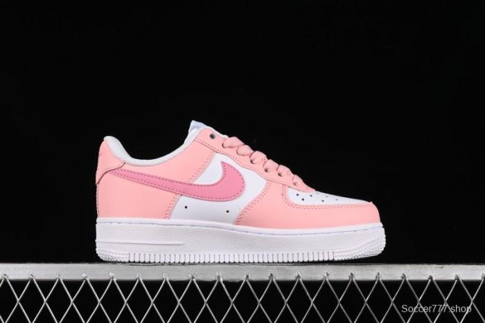 Nike Air Force 1'07 Low Casual Sneakers with Cuddle Bear Design - YY2024-762