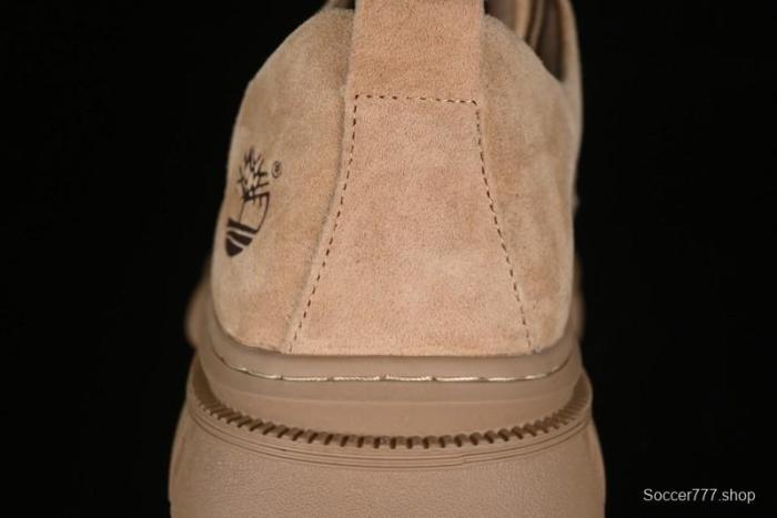 Timberland Low-Top Casual Shoes for Men - Italian Oil-Grained Leather with Anti-Slip Rubber Sole - TB73535SAND