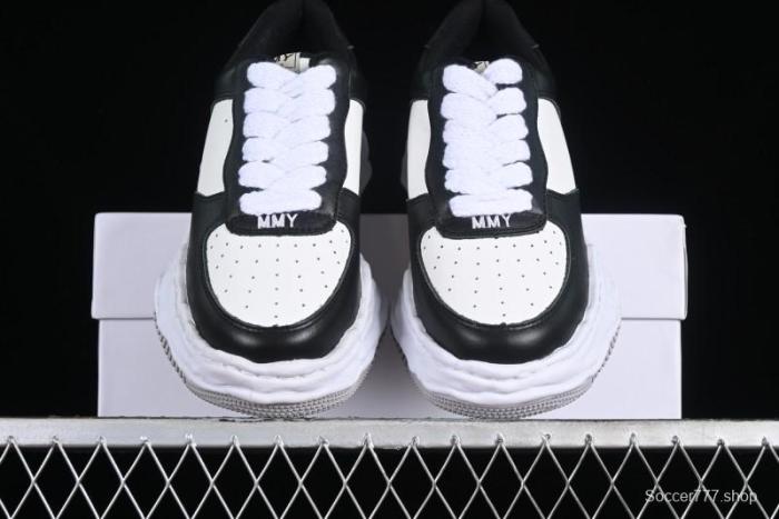 MMY Wayne Original Sole Leather Low Sneaker with Deconstructed Ice Cream Sole - W.E5 1