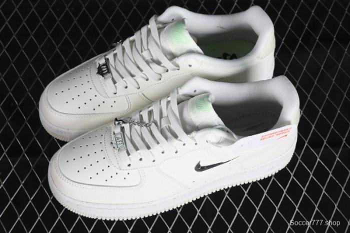 Nike Air Force 1 '07 Low Casual Sneakers with Full-Length Air Cushion - FN8540-100 1