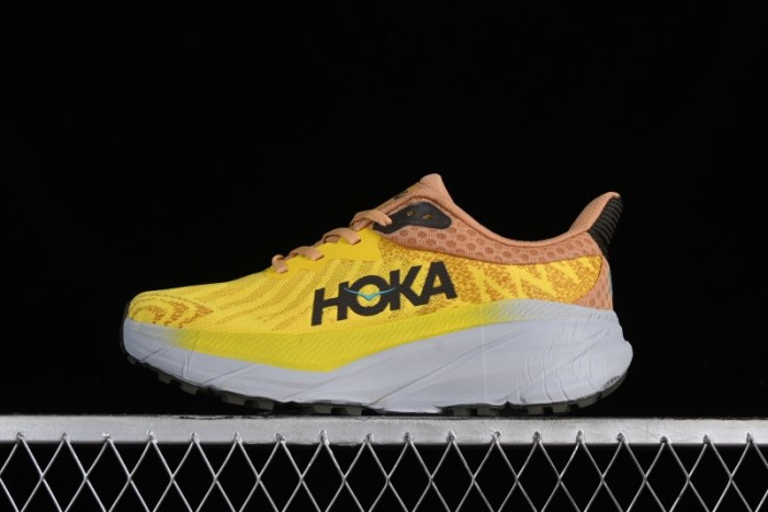 Hoka One One Challenger ATR 7 Low Trail Running Shoes with Enhanced Cushioning and Breathable Mesh - 1134497 PFGY 1
