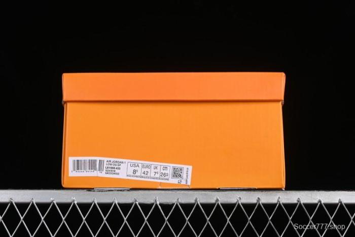 Nike Air Jordan 1 Low OG SP Travis Scott x Fragment Design Collaboration - LX1988-400 1