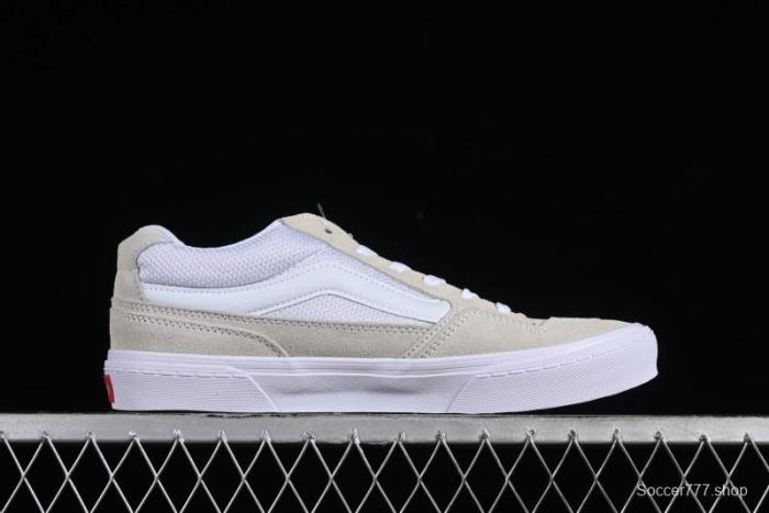 Vans Caldrone Chunky Retro Sneakers in White with Enhanced Cushioning - VN0007P9WHT 1
