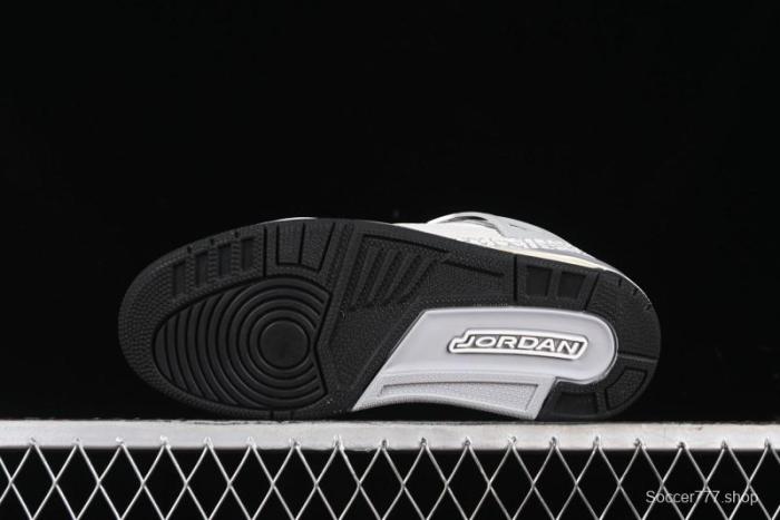 Nike Jordan Spizike Low AJ Hybrid Elements All Black Crackle Casual Sneakers - HQ1191-011