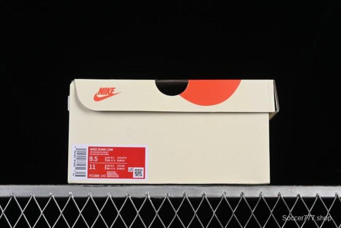 Nike SB Dunk Low Supreme Collaboration Anniversary Customized Casual Sneakers - FC1688-143 1