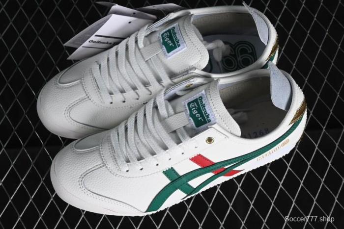 Onitsuka Tiger Mexico 66 Low-Top Leather Sneakers for Casual Running - 1183B511-200 1