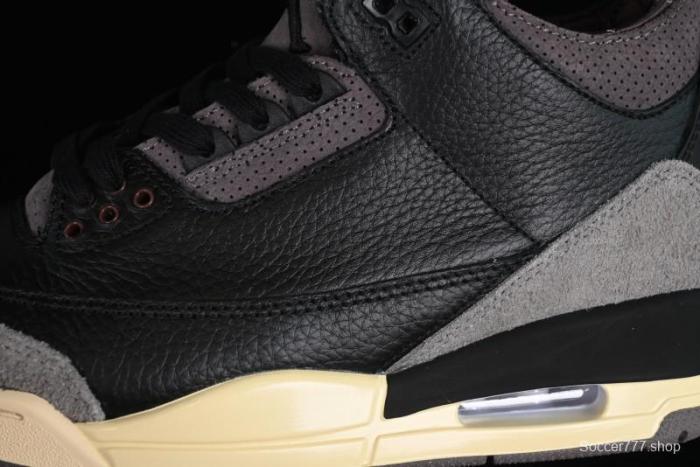 Nike A Ma Maniere x Air Jordan 3 Retro Black Sneakers - FZ4811-001 1