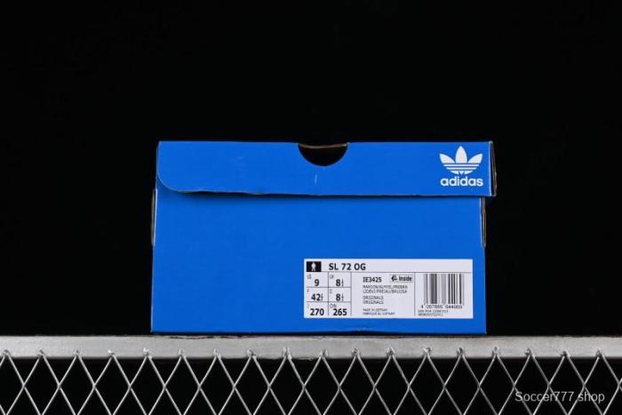 Adidas Originals SL 72 Retro Running Shoes with Ecotex Tongue and EVA Midsole - IE3425 1