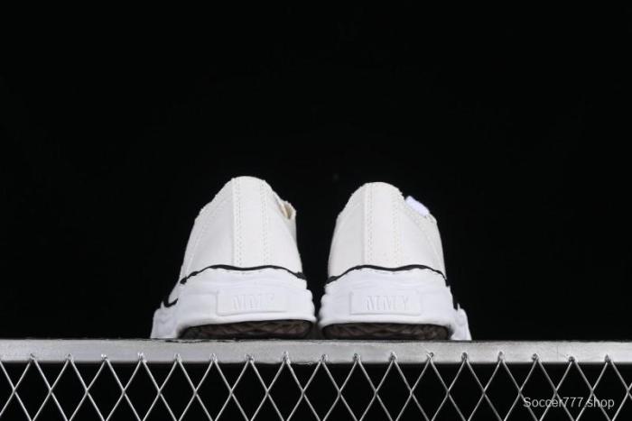 Wayne Original Sole Leather Low Sneaker with Deconstructed Ice Cream Sole - W.E5 1