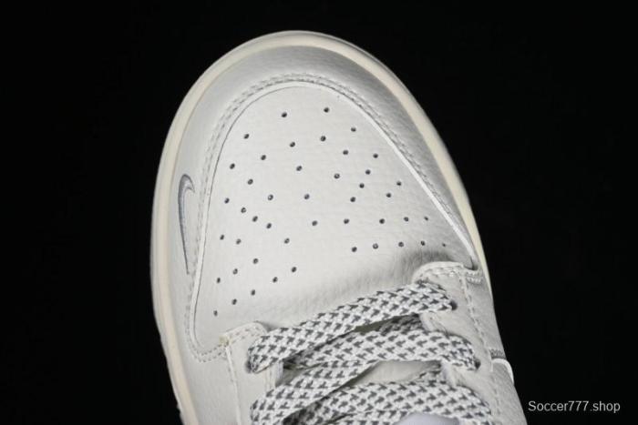 Nike SB Dunk Low  BAPE Collaboration - Arctic Fox  Anniversary High-End Custom Low-Top Casual Sneakers - XD6188-018 1