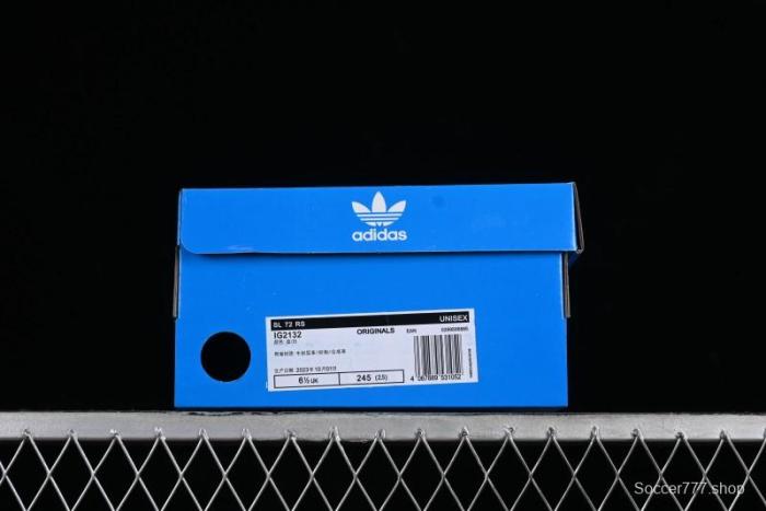 Adidas Originals SL 72 RS Retro Running Shoes with Nylon Upper and Rubber Outsole - IG2132 1