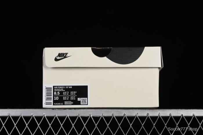 Nike Air Force 1 '07 Low Casual Sneakers with Full-Length Air Cushion - FJ4146-111 1