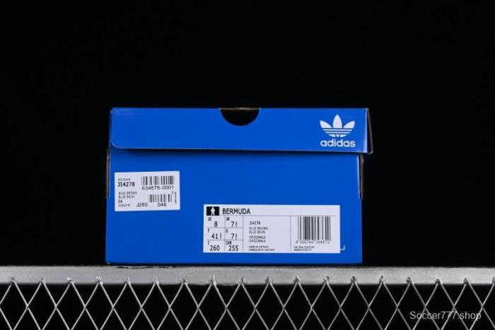 Adidas Originals Bermuda JI4278 Anti-Slip Wear-Resistant Lightweight Low-Top Skate Shoes - JI4278 1
