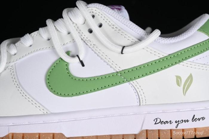 Nike Dunk Low SB Casual Sneakers Spring Summer Series Green Grape Camellia White Green - FD9922-151 1