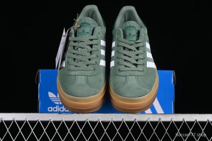 Adidas Originals Gazelle Bold ID6998 Low-Top Sneakers with Thick Sole for Casual Wear, Slip-Resistant and Durable 1