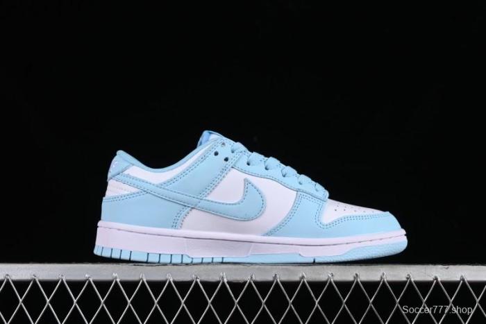 Nike Dunk Low Retro SB Casual Sneakers in Ice Blue Colorway - DV0833-104 1