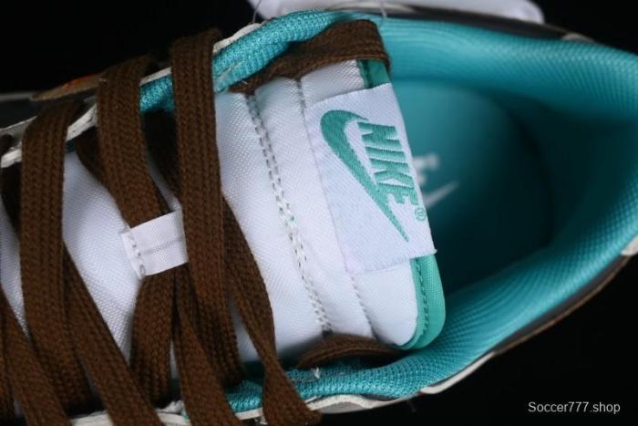 Nike Dunk Low Panda Prank Spring Touchdown Spring Forward Brown Green SB Strap Low Top Casual Skate Shoes - DV0834-101 1