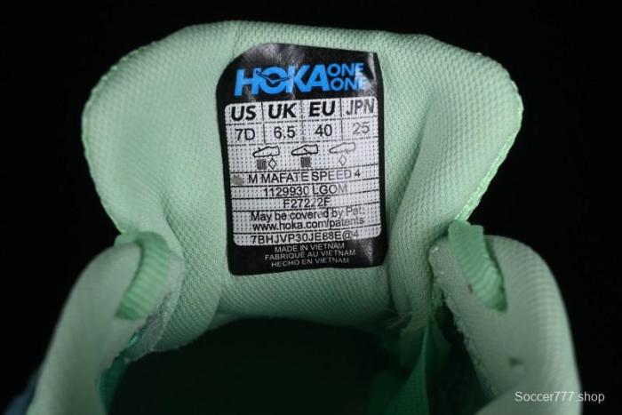 Hoka One One Mafate Speed 4 Low-Cut Professional Trail Running Shoes - 1129930 LGOM 1