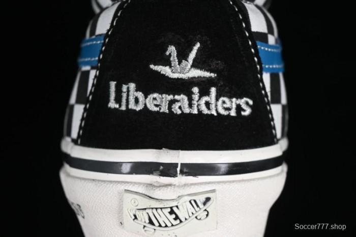 Vans SK8-Mid x Liberaiders Origami Checkerboard Mid-Top Casual Skate Shoes - VN0A3TKNQXH 1