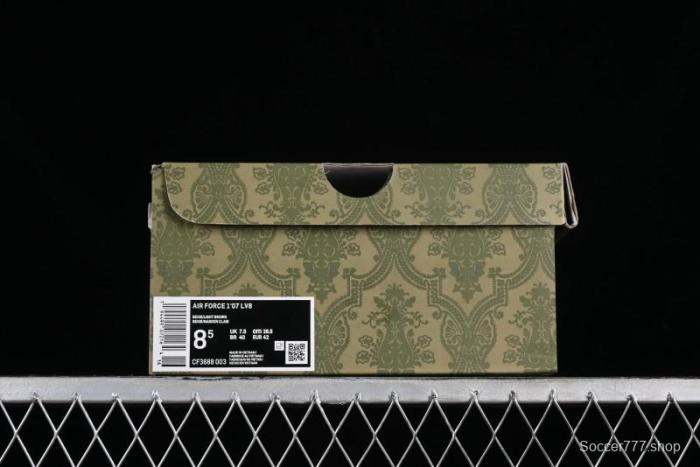 Nike SB Dunk Low Gucci Collaboration - Smoke Grey Anniversary Custom Low-Top Casual Sneakers - CF3688-003 1