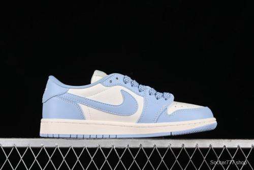 Nike Travis Scott x Fragment Design x Air Jordan 1 Low OG SP AJ1 Retro Sneakers - BB6588-101