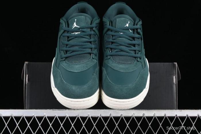 Nike Air Jordan 4 Remastered Military Green Retro Sneakers - FQ7940-300