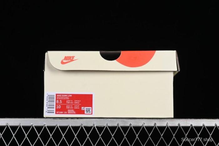 Nike SB Dunk Low UN Collaboration - Light Grey Swoosh Anniversary High-End Custom Low-Top Casual Skate Shoes - SF1588-135 1