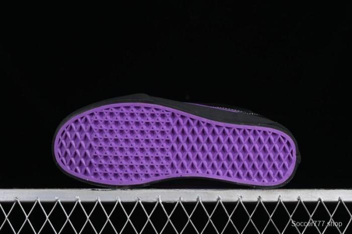 Vans Classics Knu Skool Black Purple Slip-On Shoes - VN0009QCSWE 1