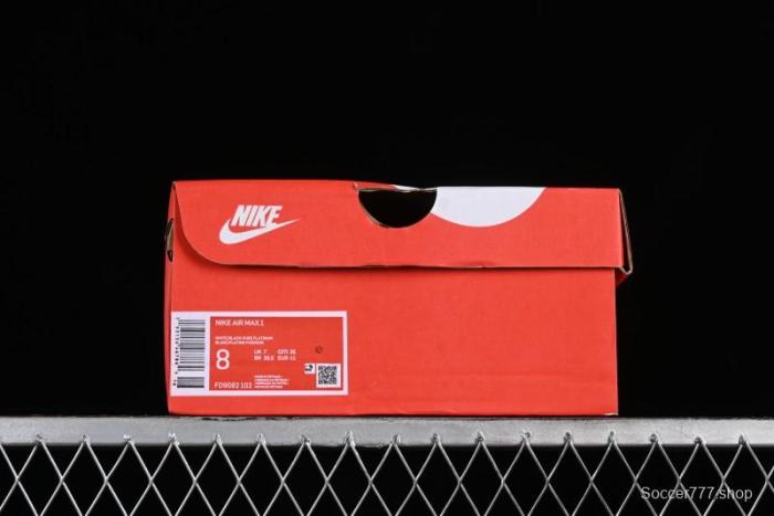 Nike Air Max 1 Retro Running Shoes with Half-Sole Air Cushion - FD9082-102 1