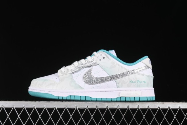 Nike Dunk Low Panda Prank Special Edition Heartbeat Email Mint SB Low Top Casual Skate Shoes - DV0833-102