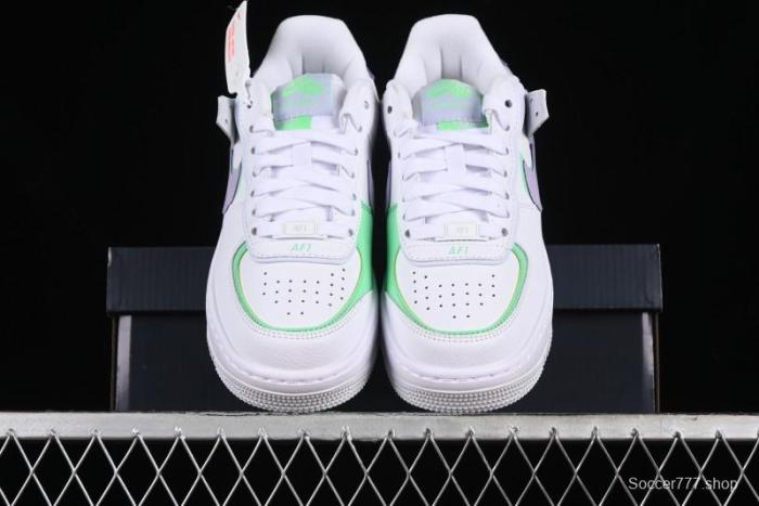 Nike Air Force 1 Shadow Low-Top Sneakers with Lightweight EVA Midsole and Anti-Slip RB Rubber Outsole - CU8591-103