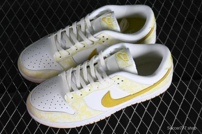 Nike SB Dunk Low Premium Yellow White SB Shattered Backboard Fashion Casual Skate Shoes - DM9467-700 1
