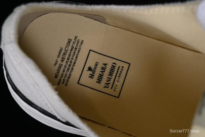 Wayne Original Sole Leather Low Sneaker with Deconstructed Ice Cream Sole - W.E5 1