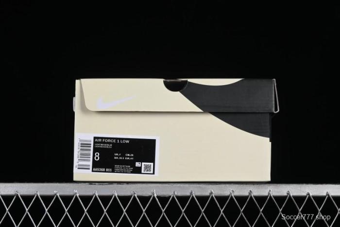 Nike Vlone x Air Force 1 '07 Low Collaboration Light Blue Casual Sneakers - AA5360-011 1