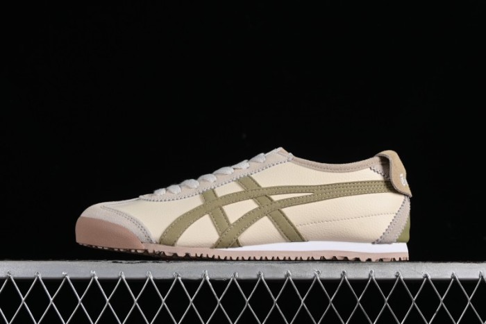 Onitsuka Tiger Mexico 66 Low-Top Leather Casual Running Shoes - 1183C076-101 1